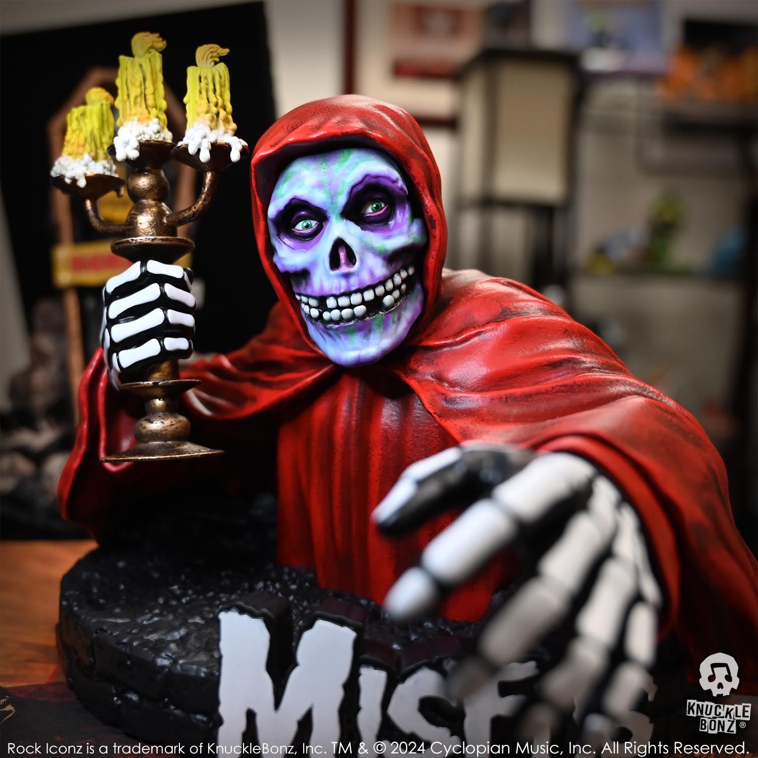 The Misfits "American Psycho" Fiend KnuckleBonz Statue