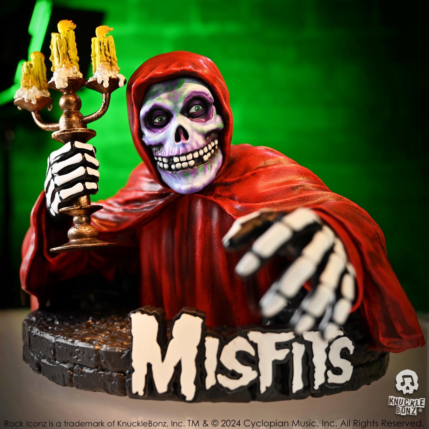 The Misfits "American Psycho" Fiend KnuckleBonz Statue