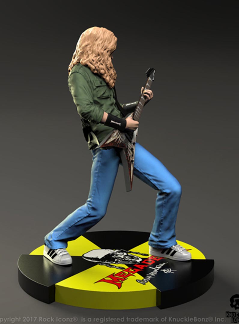 Dave Mustaine (Megadeth) KnuckleBonz Statue