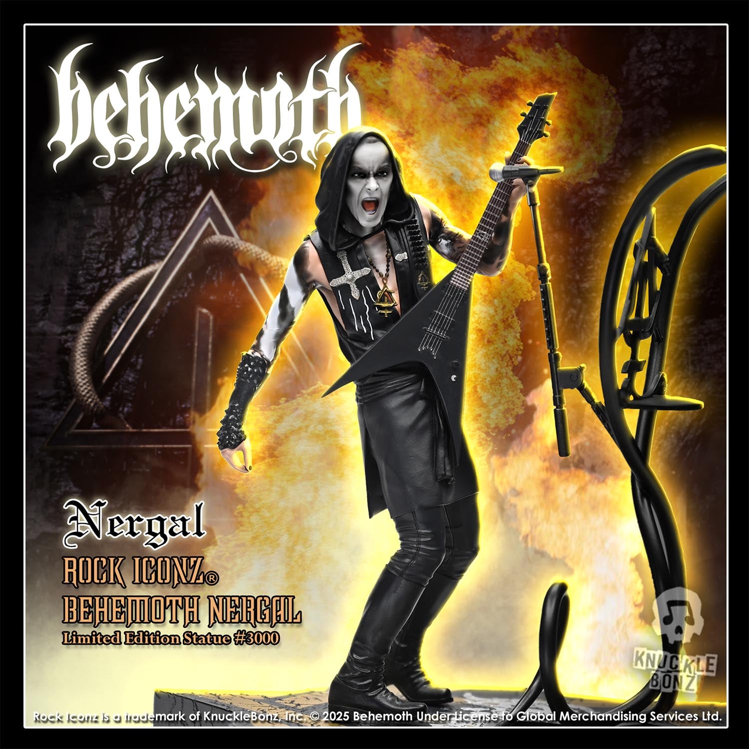 Behemoth Nergal KnuckleBonz Statue