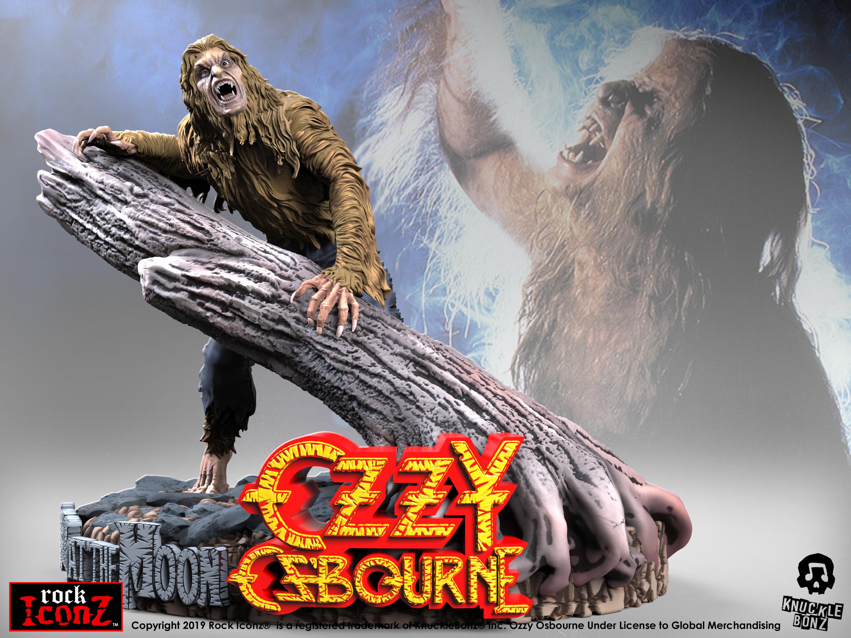 Ozzy Osbourne ‘Bark at the Moon’ KnuckleBonz Statue