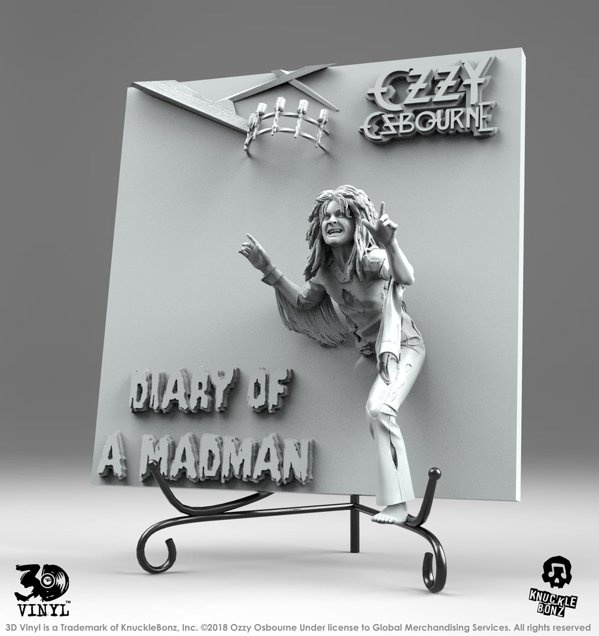Ozzy Osbourne (Diary of a Madman) KnuckleBonz Statue