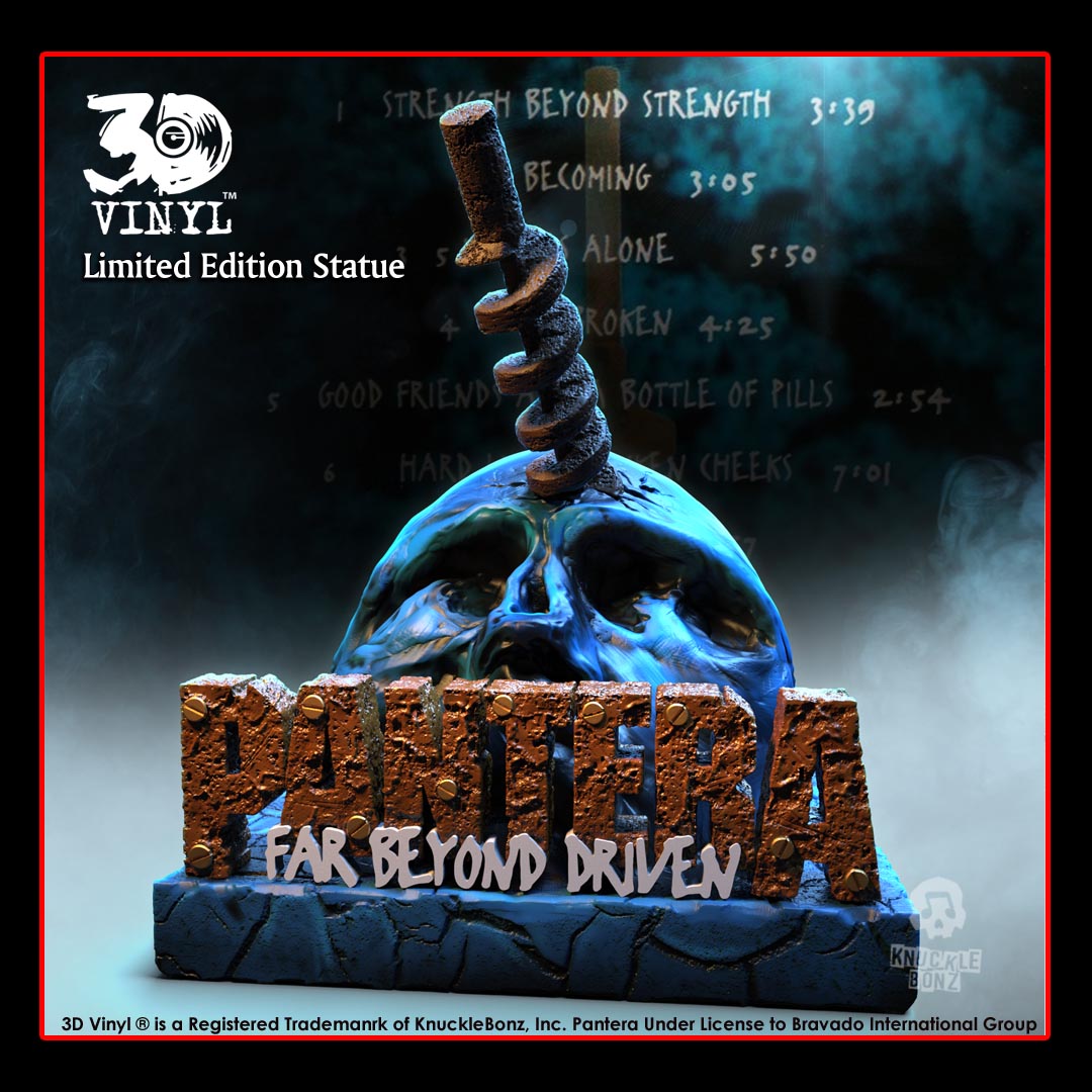 Pantera Far Beyond Driven KnuckleBonz Statue