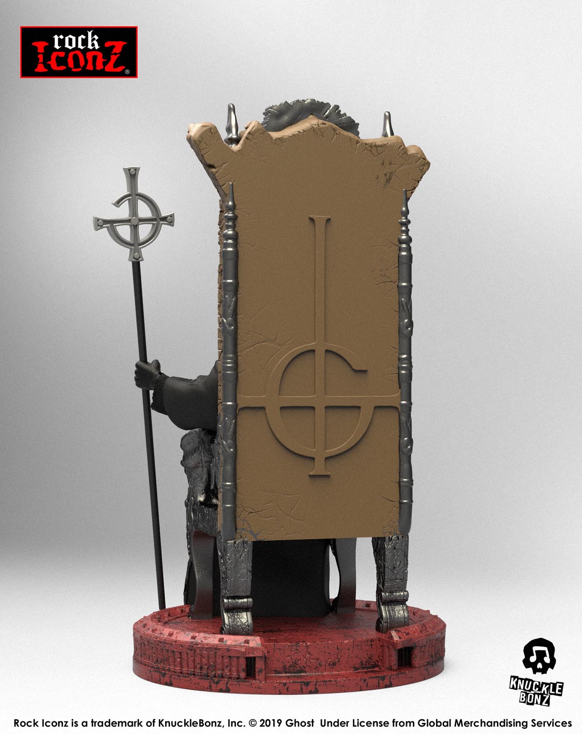 Ghost Papa Emeritus II KnuckleBonz Statue