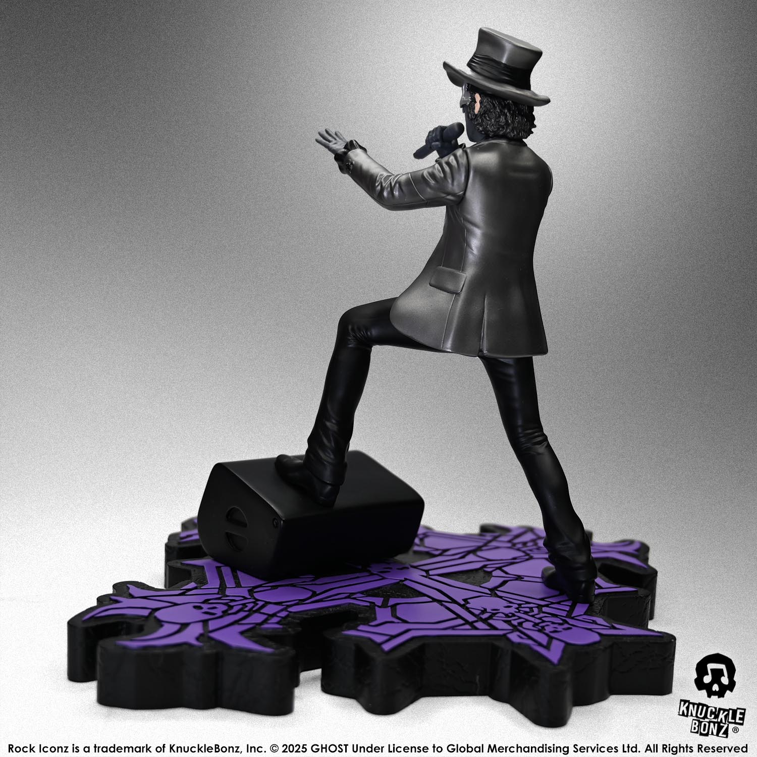 Ghost Papa V Perpetua Top Hat KnuckleBonz Statue