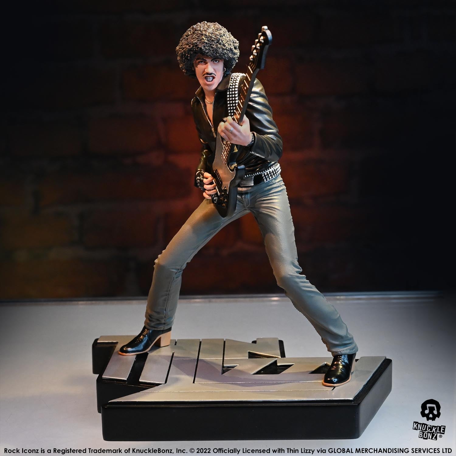 Thin Lizzy Phil Lynott KnuckleBonz Statue