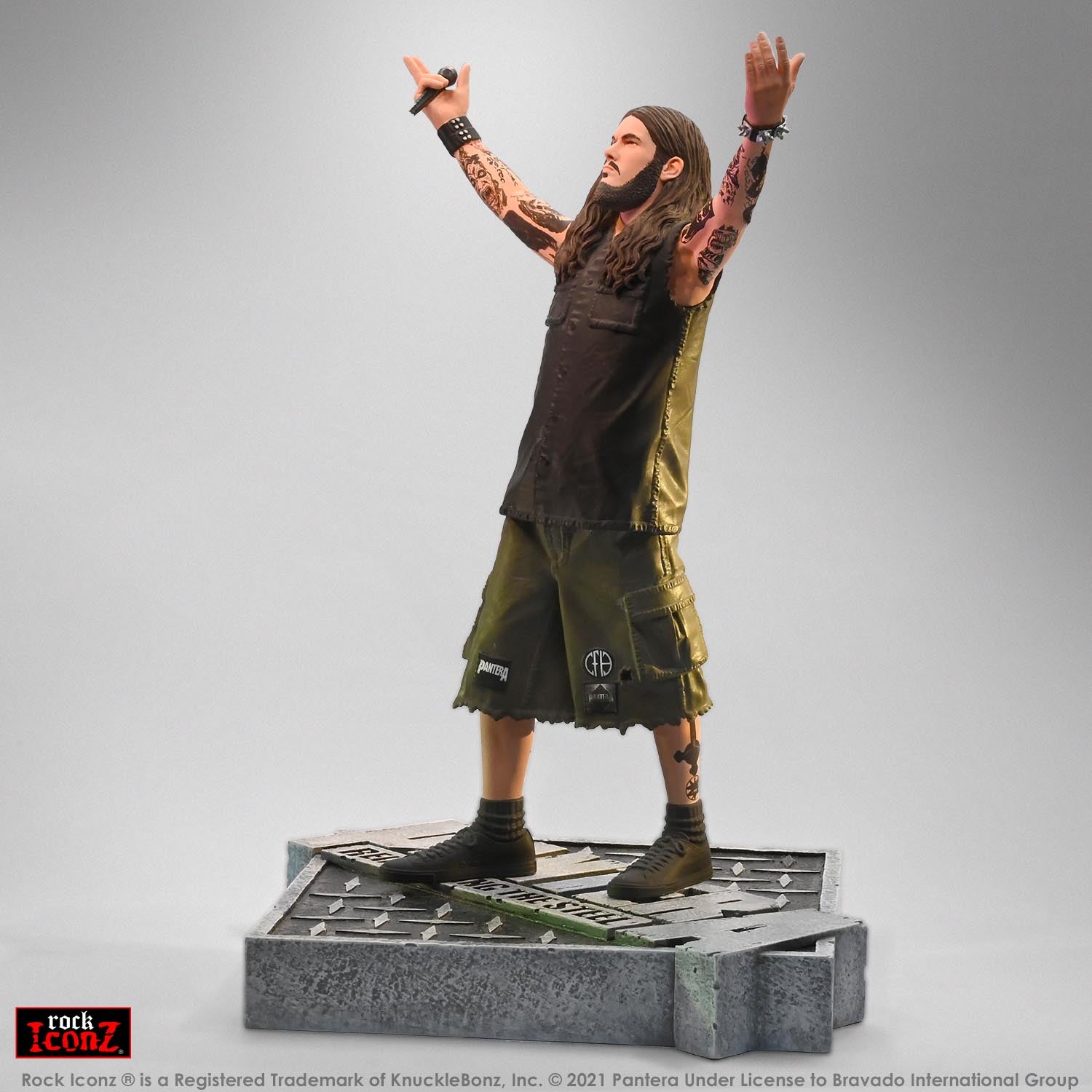 Pantera Philip Anselmo (Reinventing the Steel) KnuckleBonz Statue