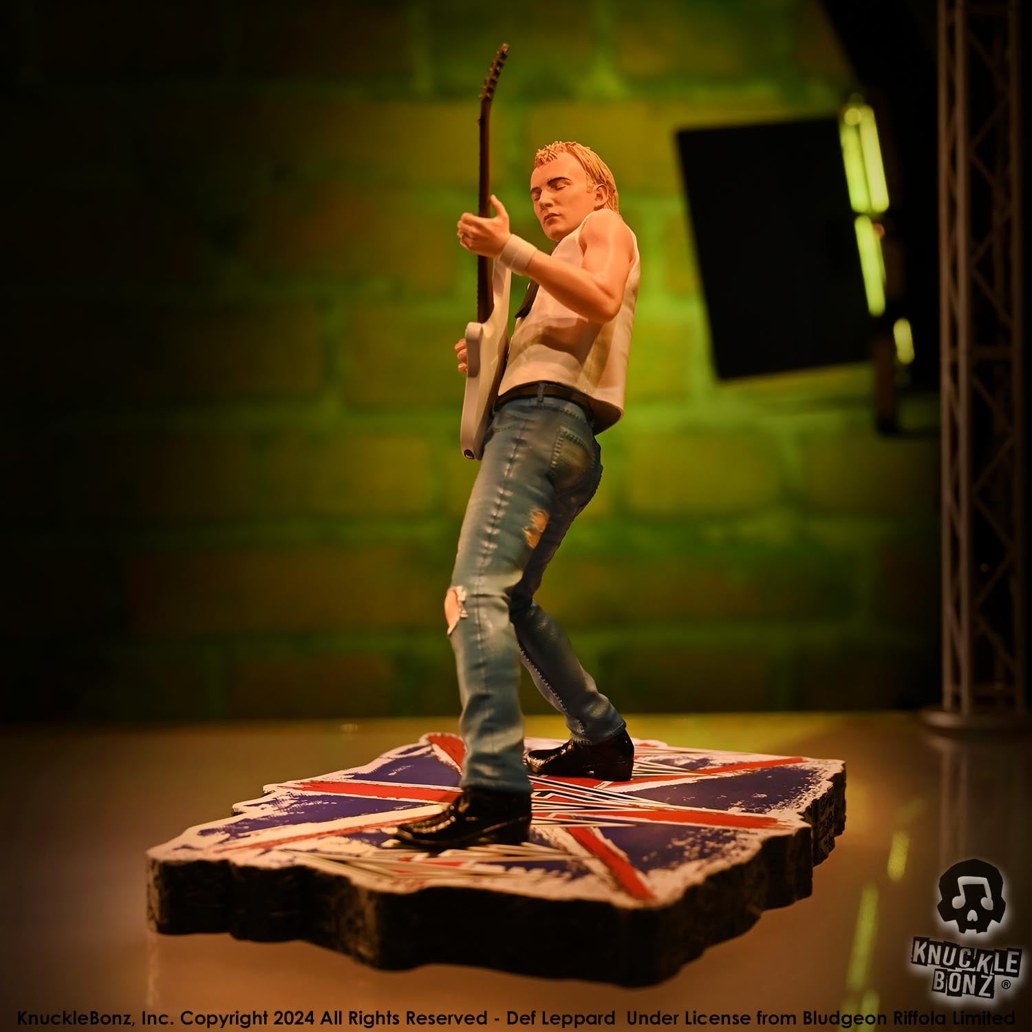 Def Leppard KnuckleBonz Statue Set