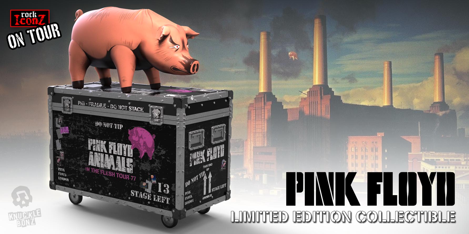 Pink Floyd The Pig KnuckleBonz Statue