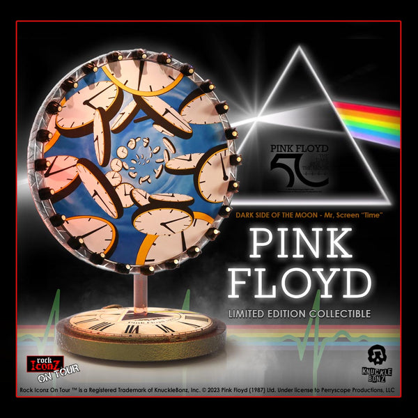 Pink Floyd “Time” Projection Screen KnuckleBonz Statue