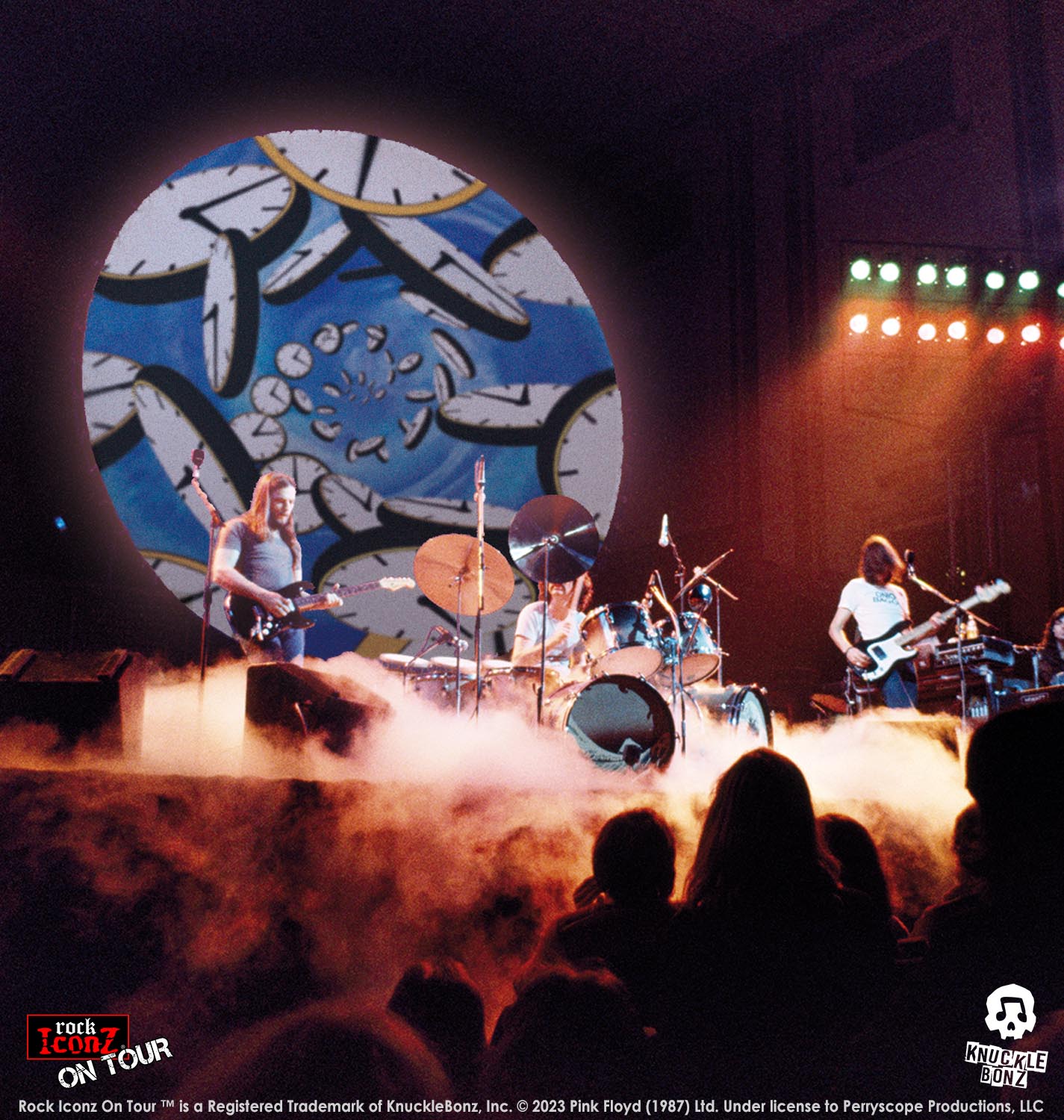 Pink Floyd “Time” Projection Screen KnuckleBonz Statue
