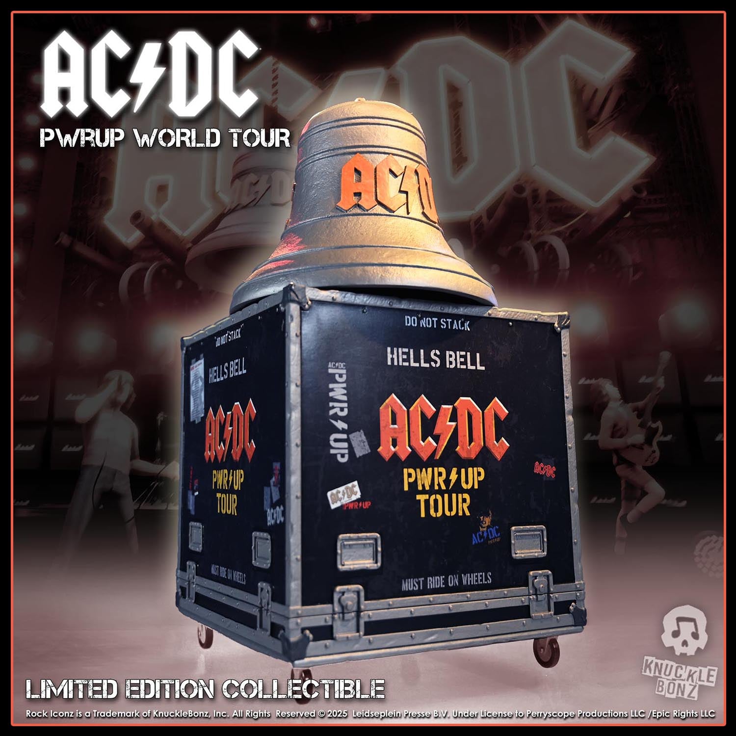 AC/DC PWR UP Tour Hells Bell KnuckleBonz Statue