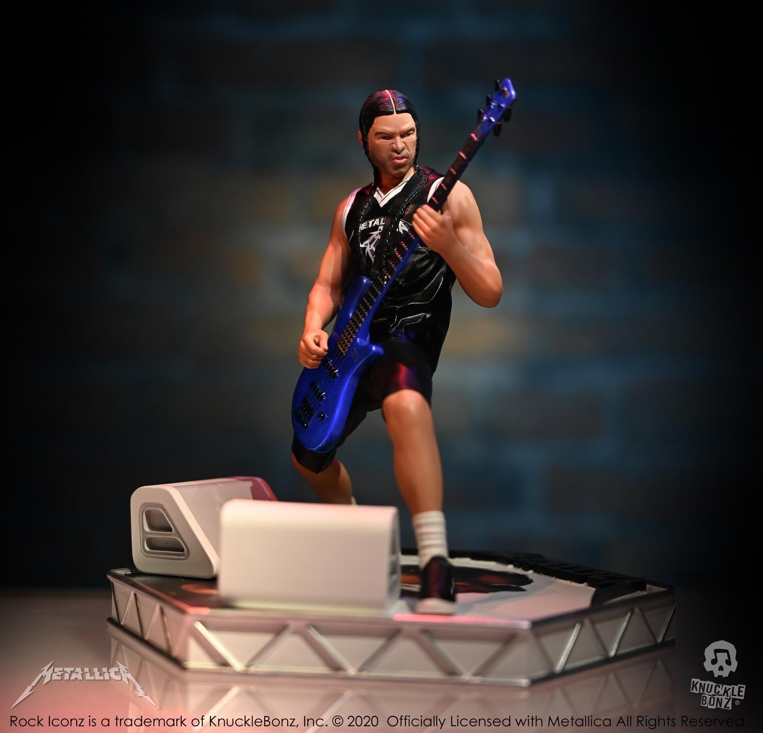 Knucklebonz Metallica Rock Iconz Statue Robert Trujillo Limited Edition Knucklebonz Metallica Rock Iconz Statue Robert Trujillo Limited Edition