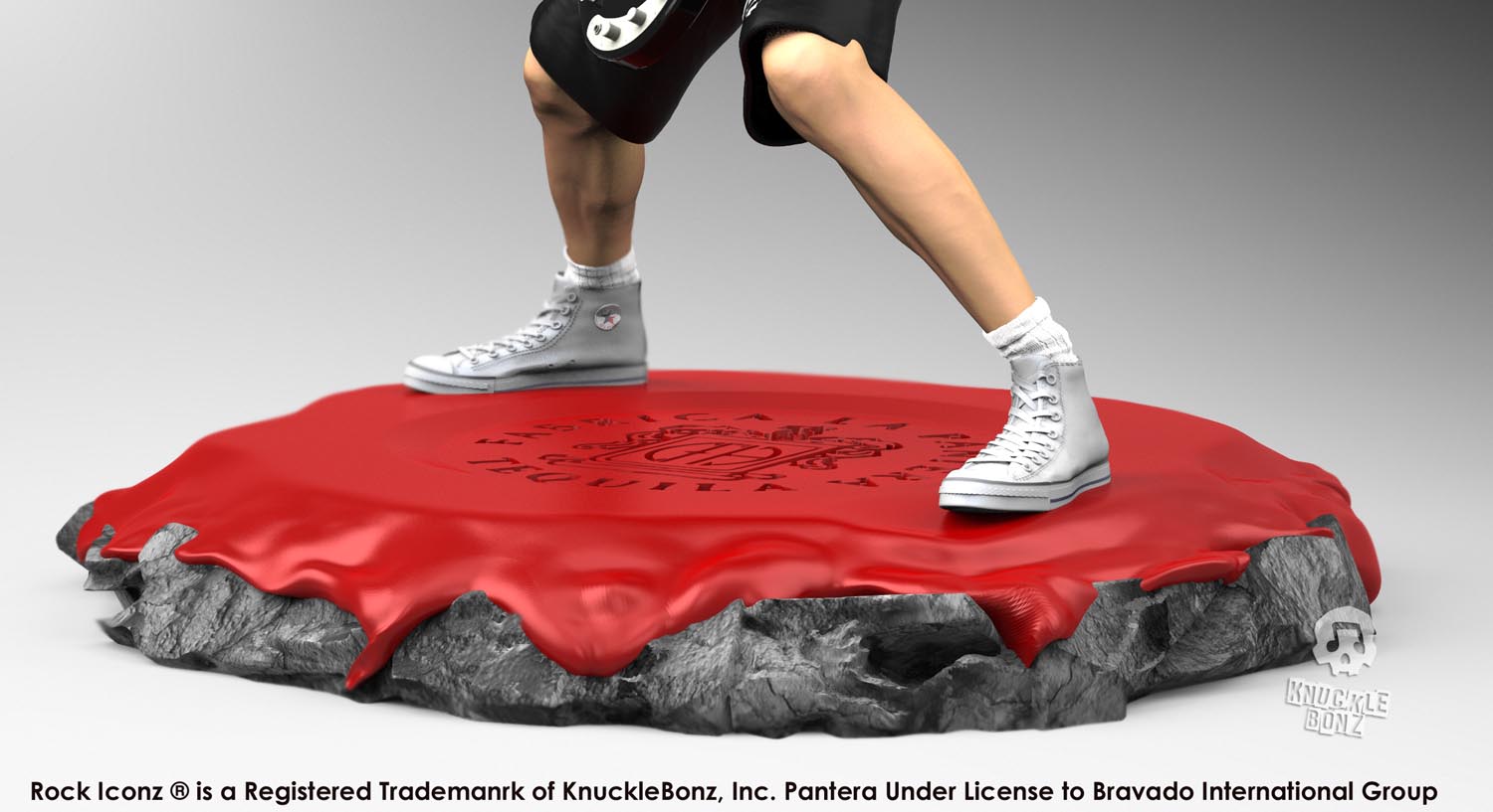 Pantera Rex Brown KnuckleBonz Statue