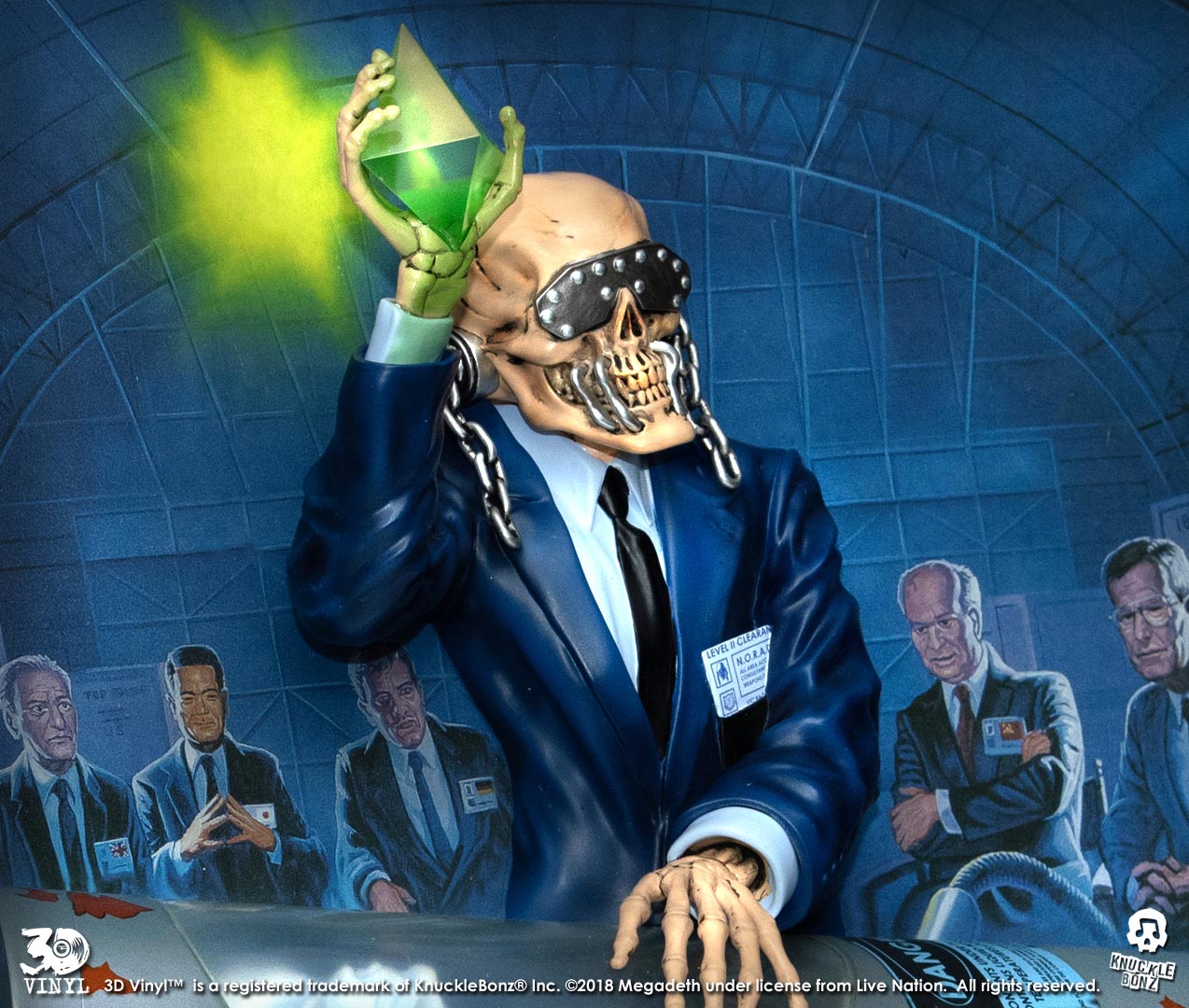 Megadeth (Rust In Peace) KnuckleBonz Statue