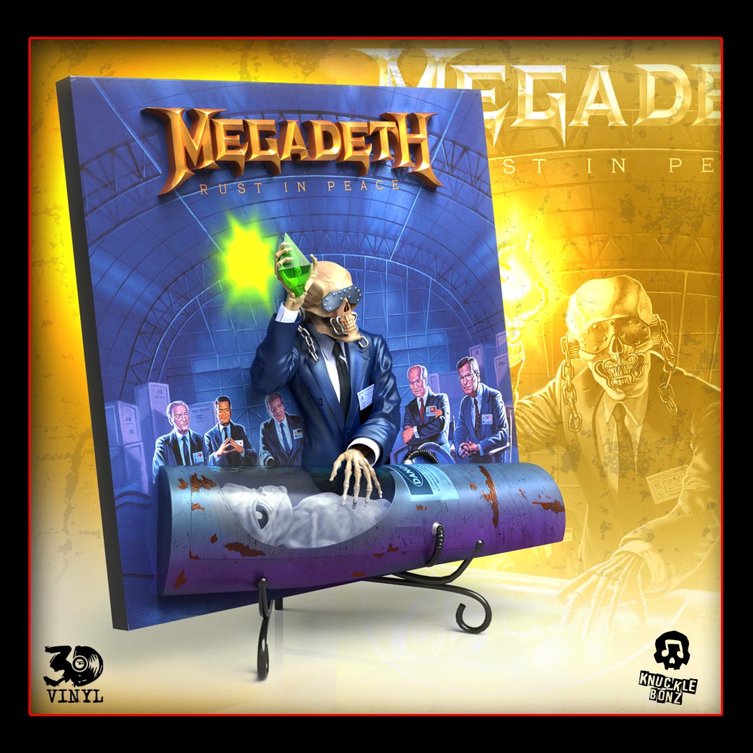 Megadeth (Rust In Peace) KnuckleBonz Statue