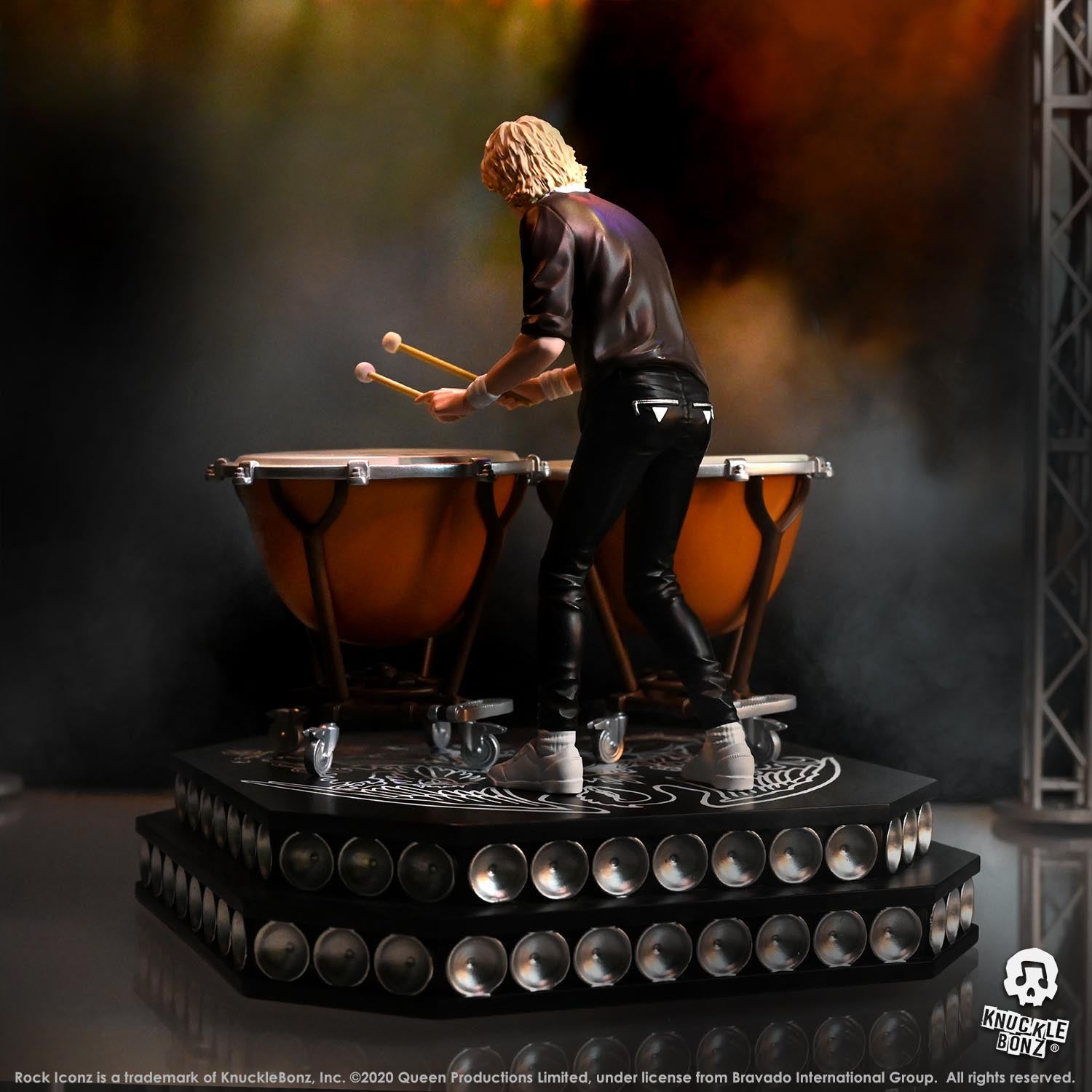Queen Roger Taylor KnuckleBonz Statue