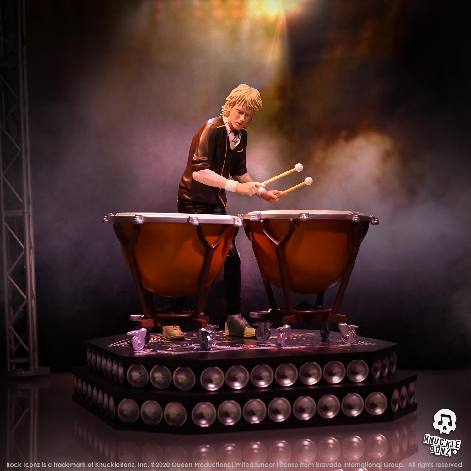 Queen Roger Taylor KnuckleBonz Statue