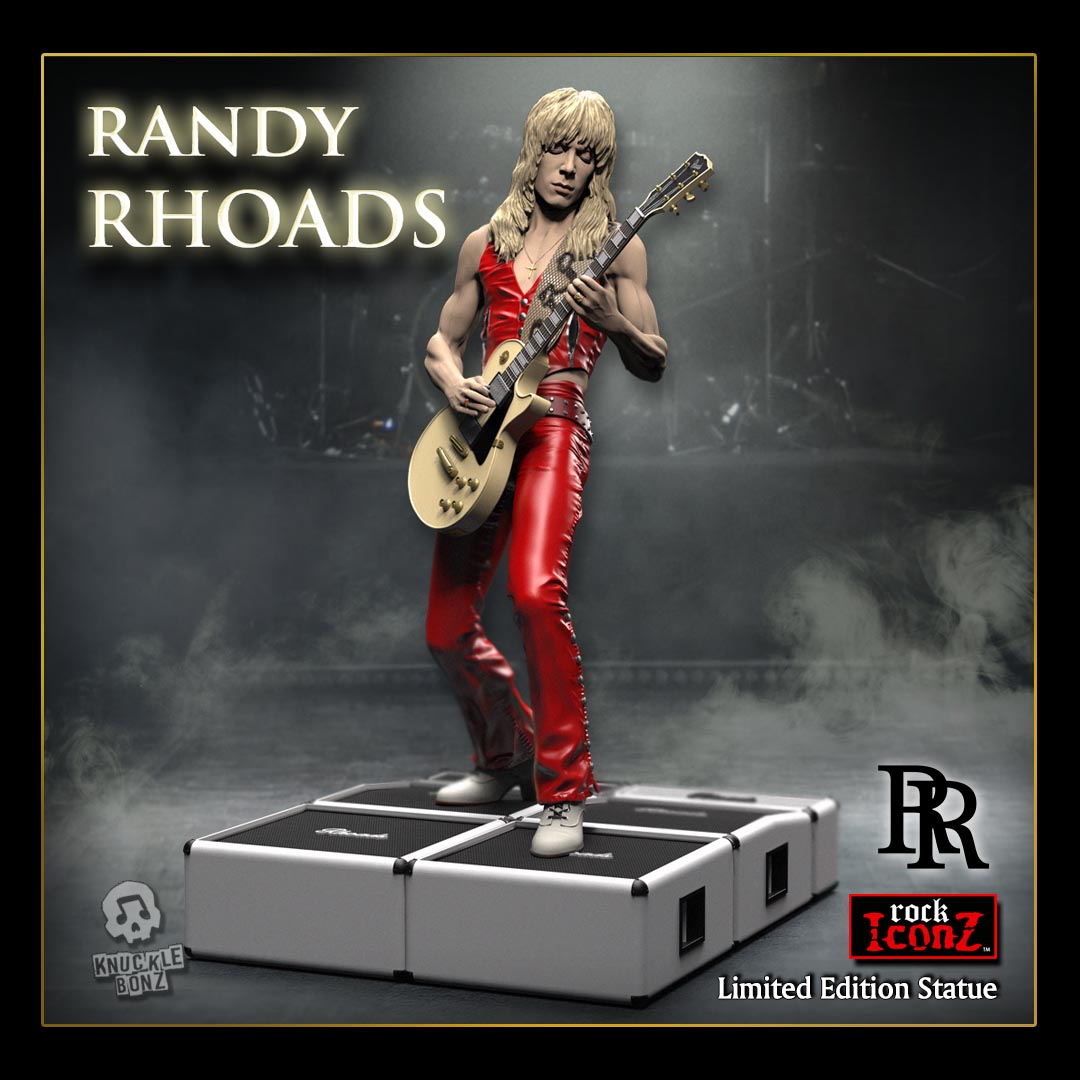 Randy Rhoads III KnuckleBonz Statue