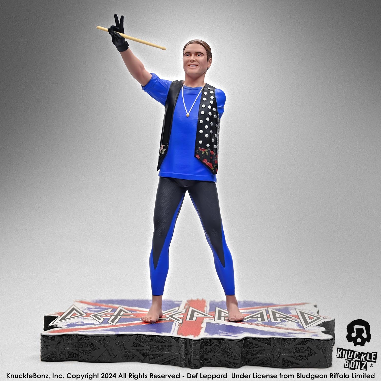 Def Leppard KnuckleBonz Statue Set