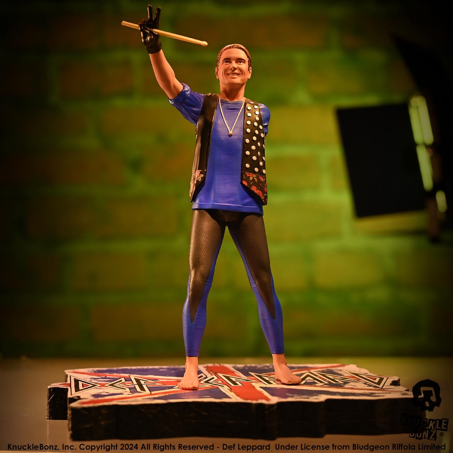 Def Leppard KnuckleBonz Statue Set