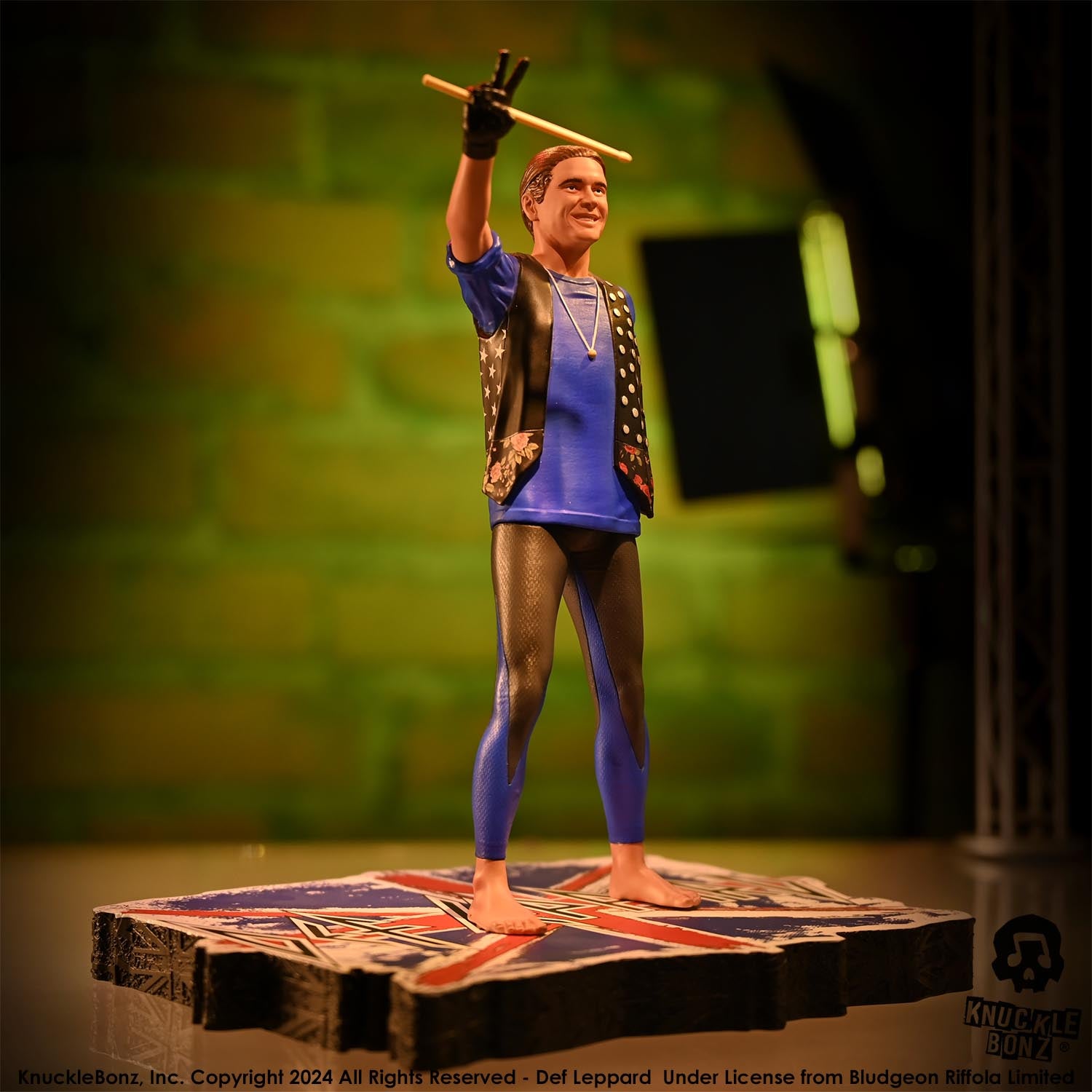 Def Leppard Rick Allen KnuckleBonz Statue