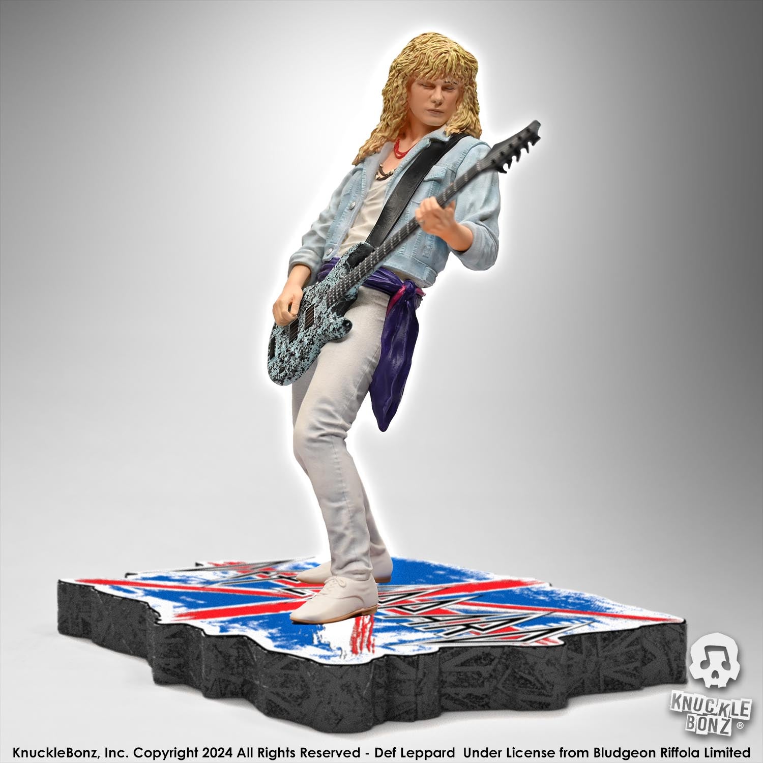 Def Leppard Rick Savage KnuckleBonz Statue