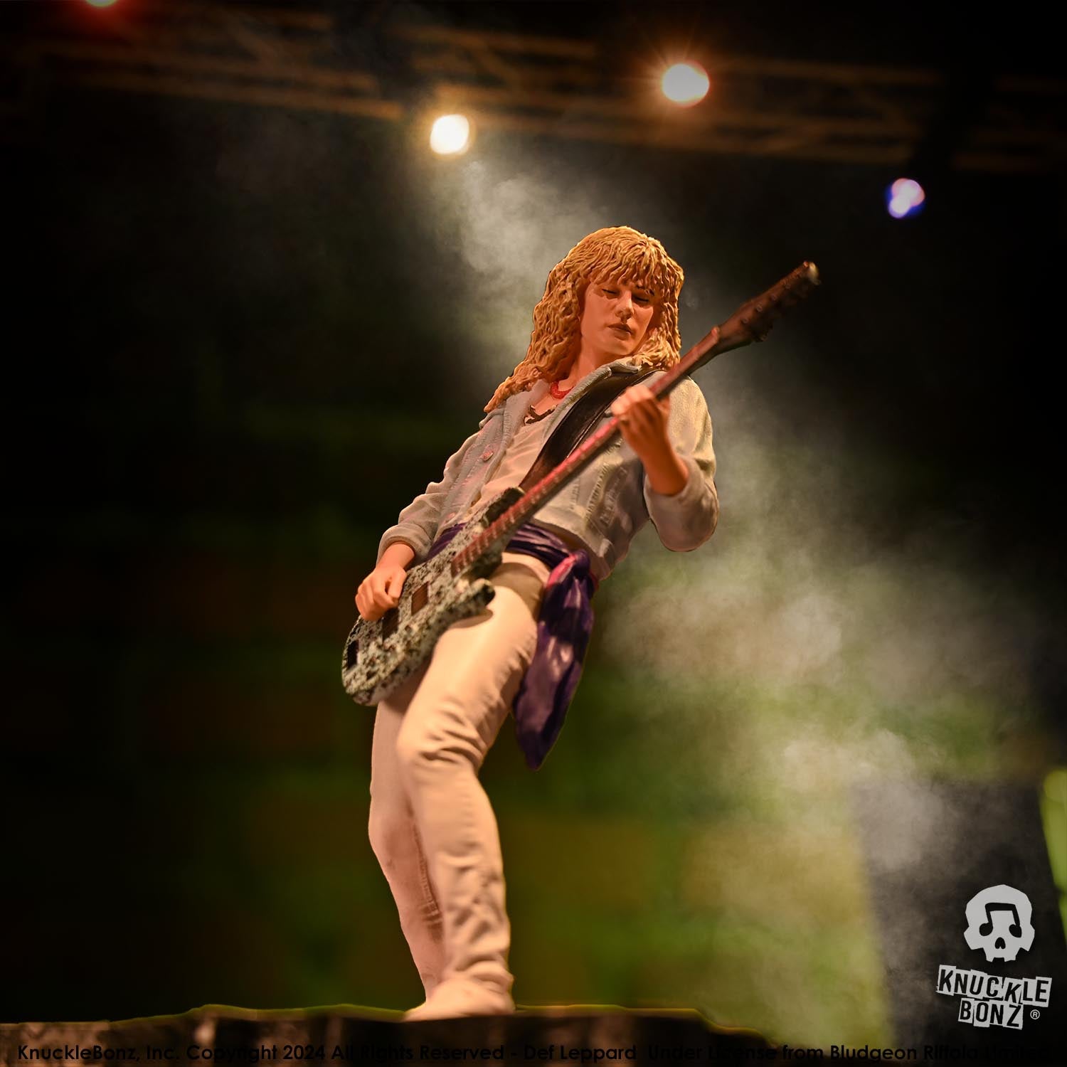 Def Leppard Rick Savage KnuckleBonz Statue