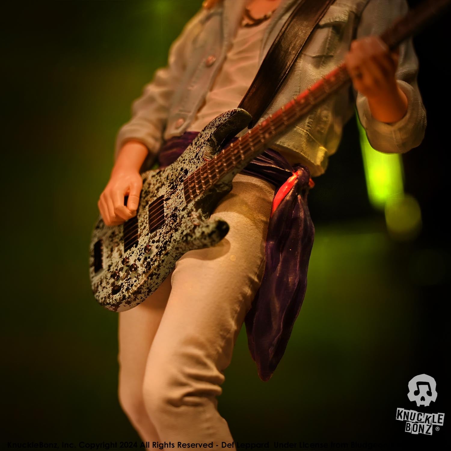 Def Leppard Rick Savage KnuckleBonz Statue