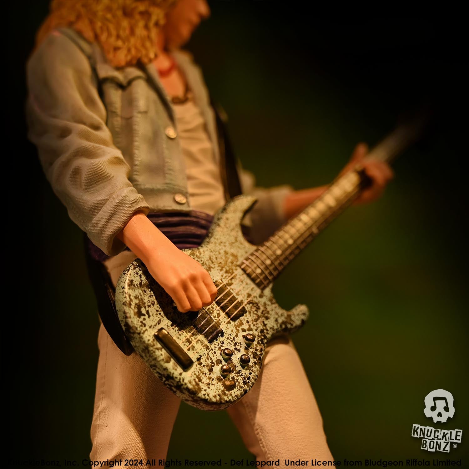 Def Leppard Rick Savage KnuckleBonz Statue