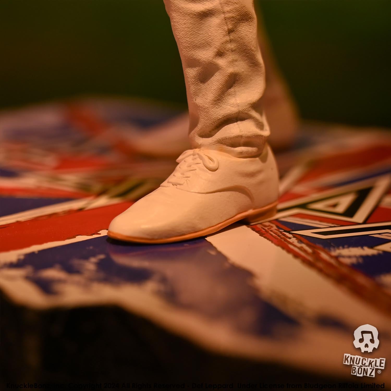 Def Leppard Rick Savage KnuckleBonz Statue