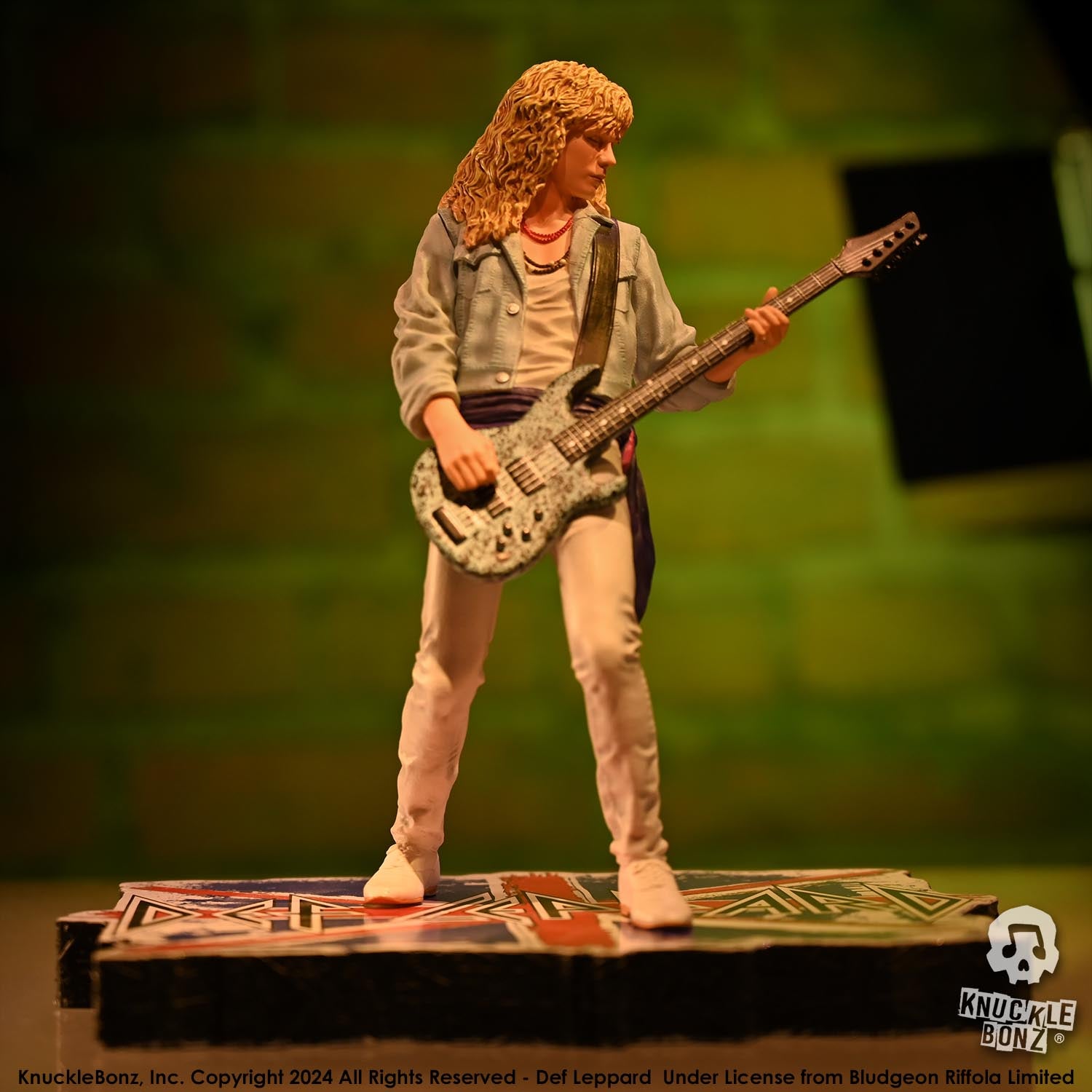 Def Leppard Rick Savage KnuckleBonz Statue