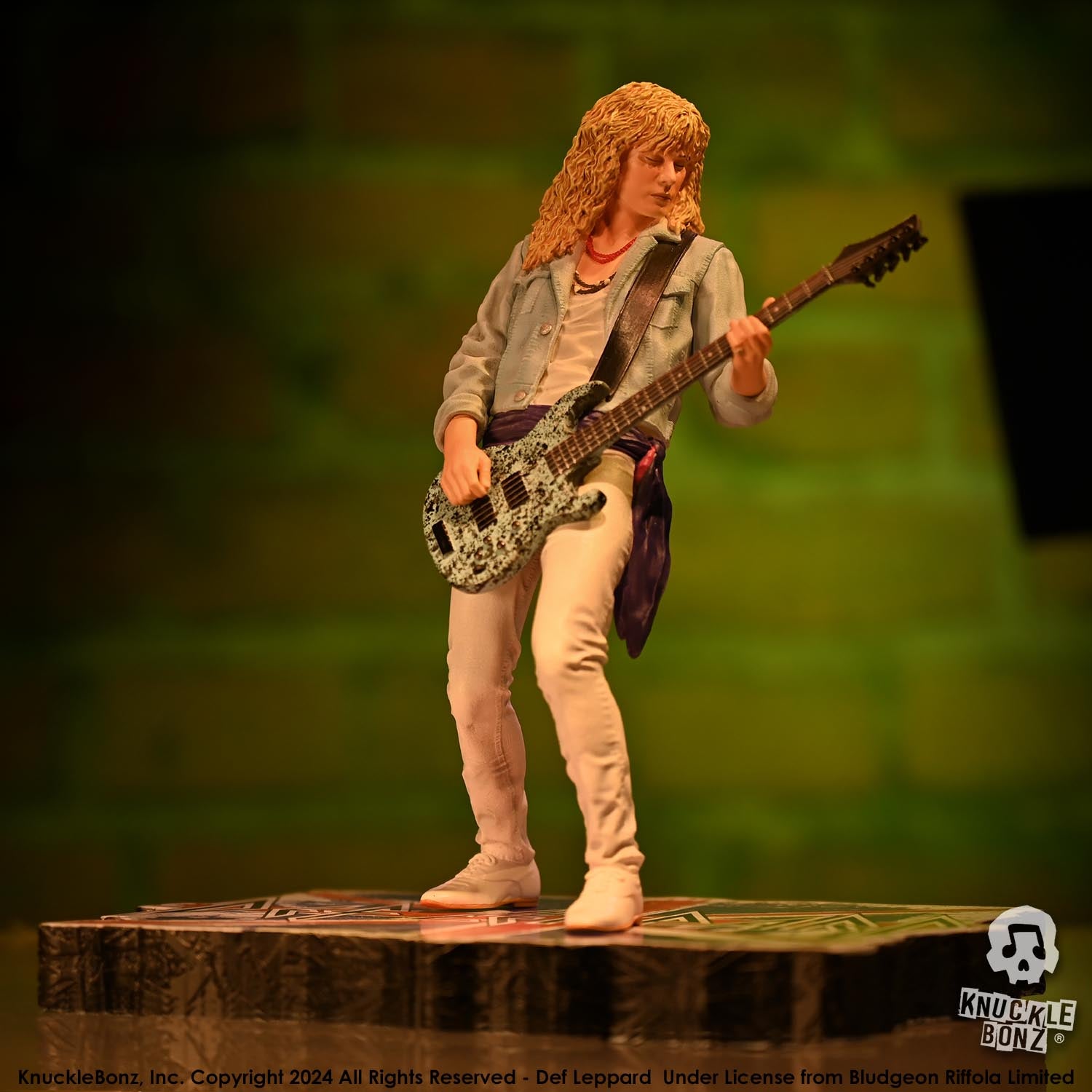 Def Leppard Rick Savage KnuckleBonz Statue