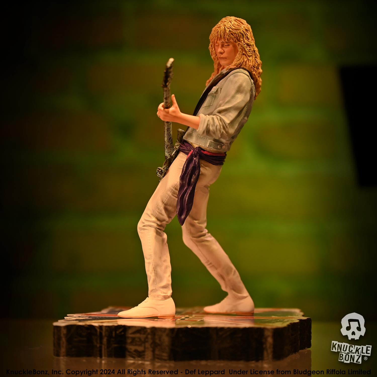 Def Leppard Rick Savage KnuckleBonz Statue