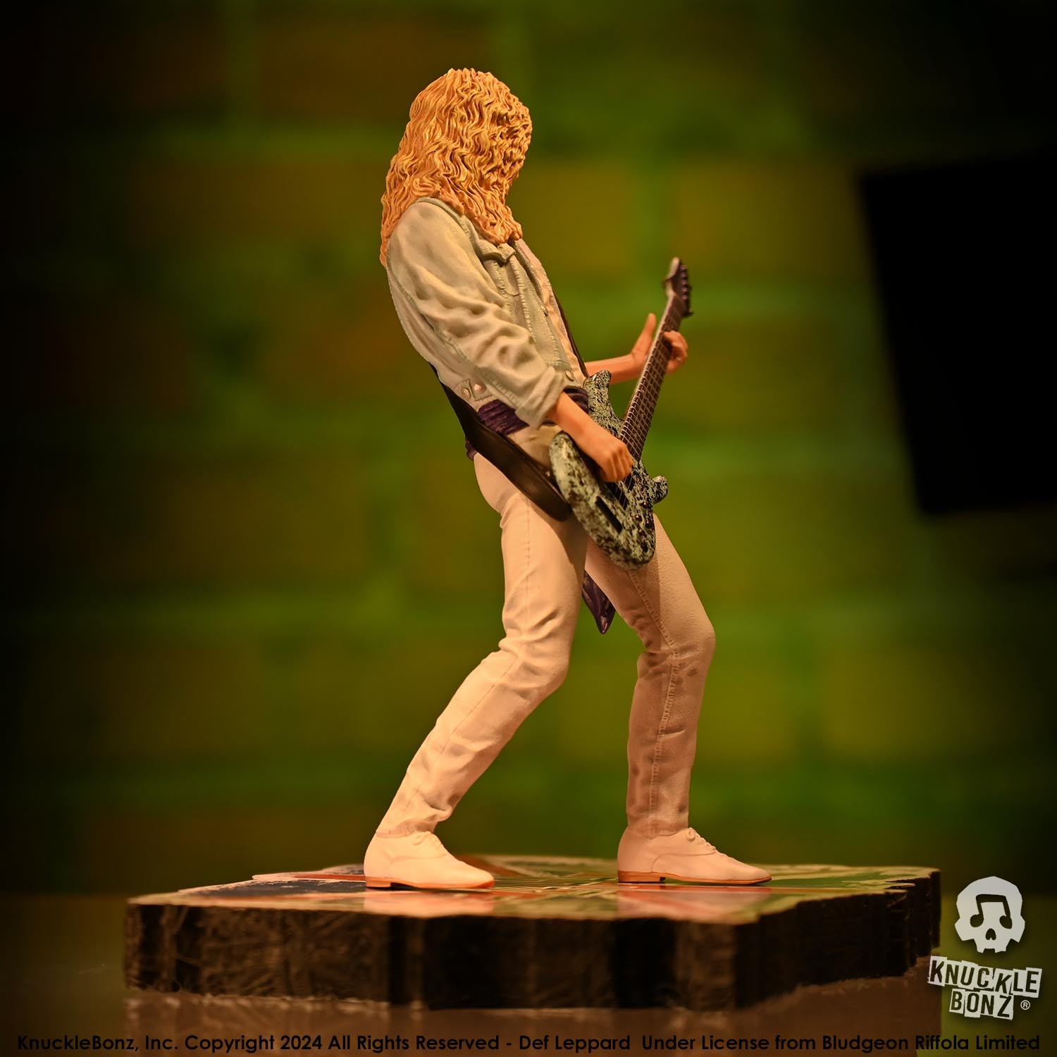 Def Leppard Rick Savage KnuckleBonz Statue