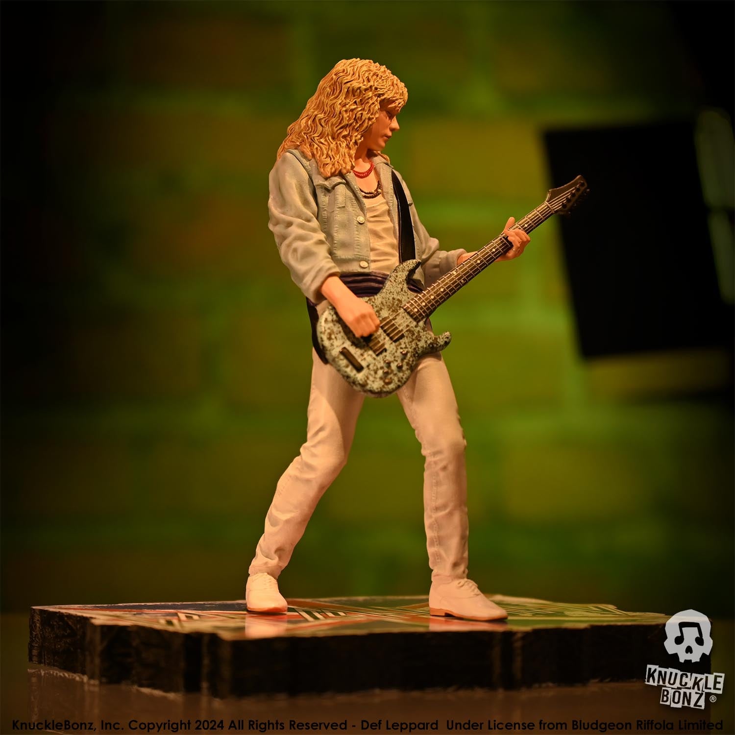 Def Leppard Rick Savage KnuckleBonz Statue