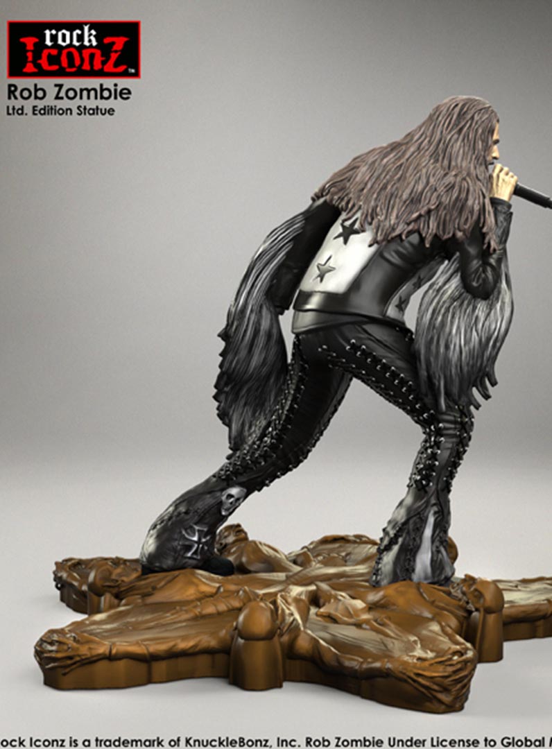 Rob Zombie KnuckleBonz Statue