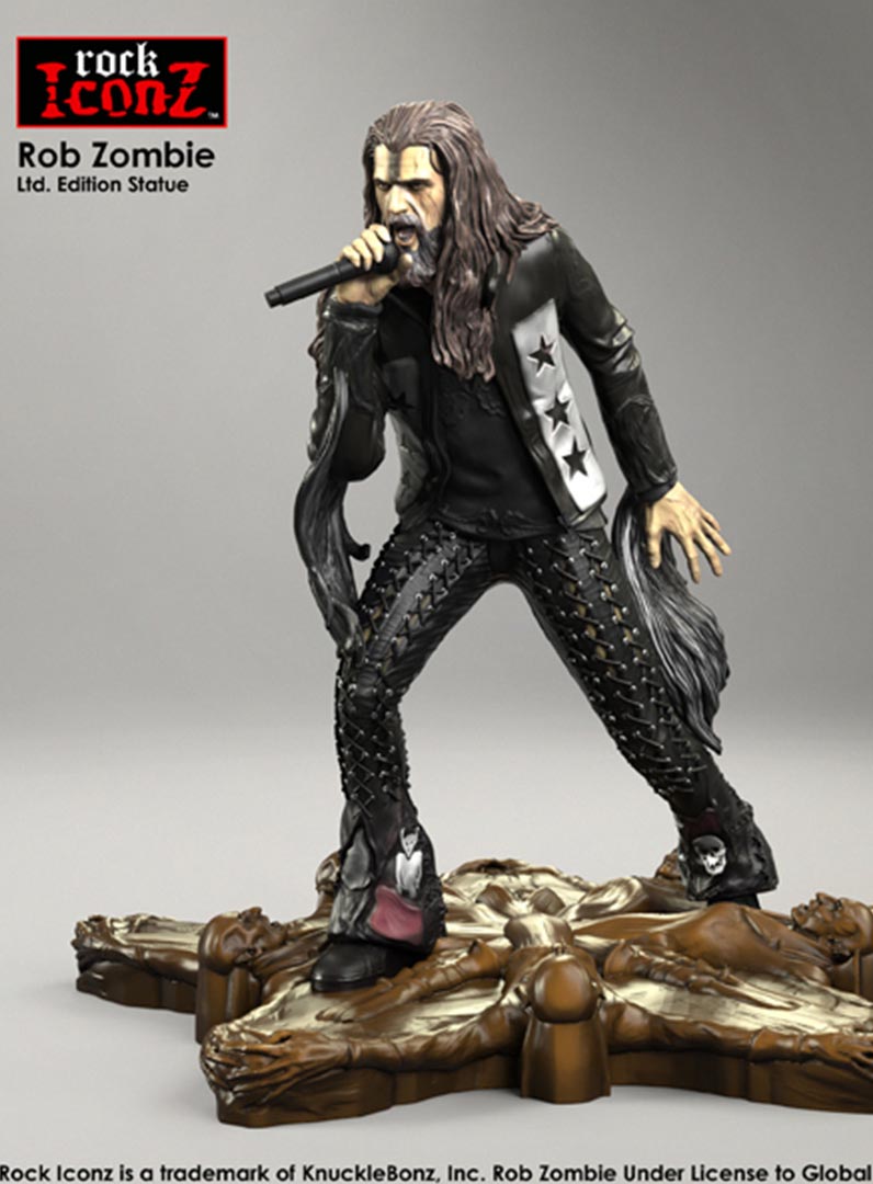 Rob Zombie KnuckleBonz Statue