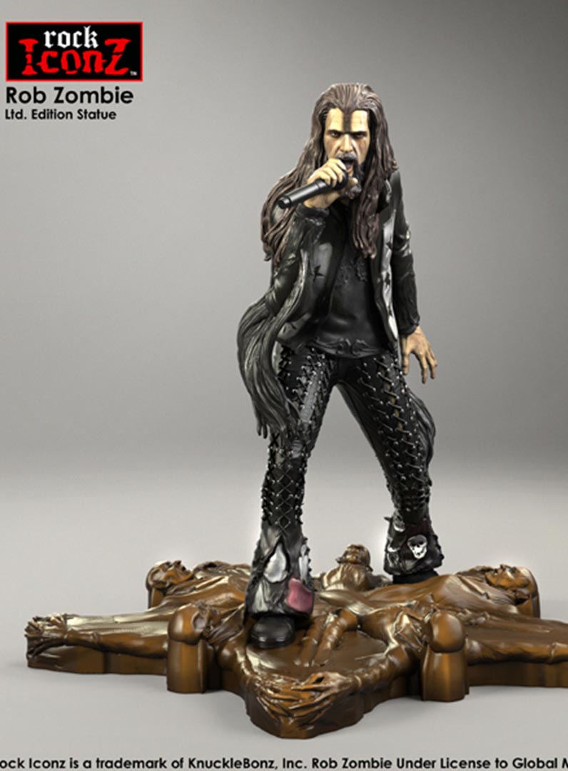 Rob Zombie KnuckleBonz Statue