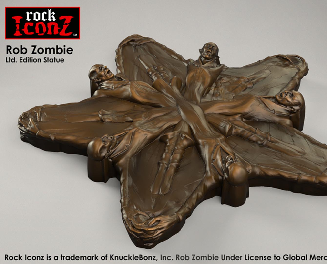 Rob Zombie KnuckleBonz Statue