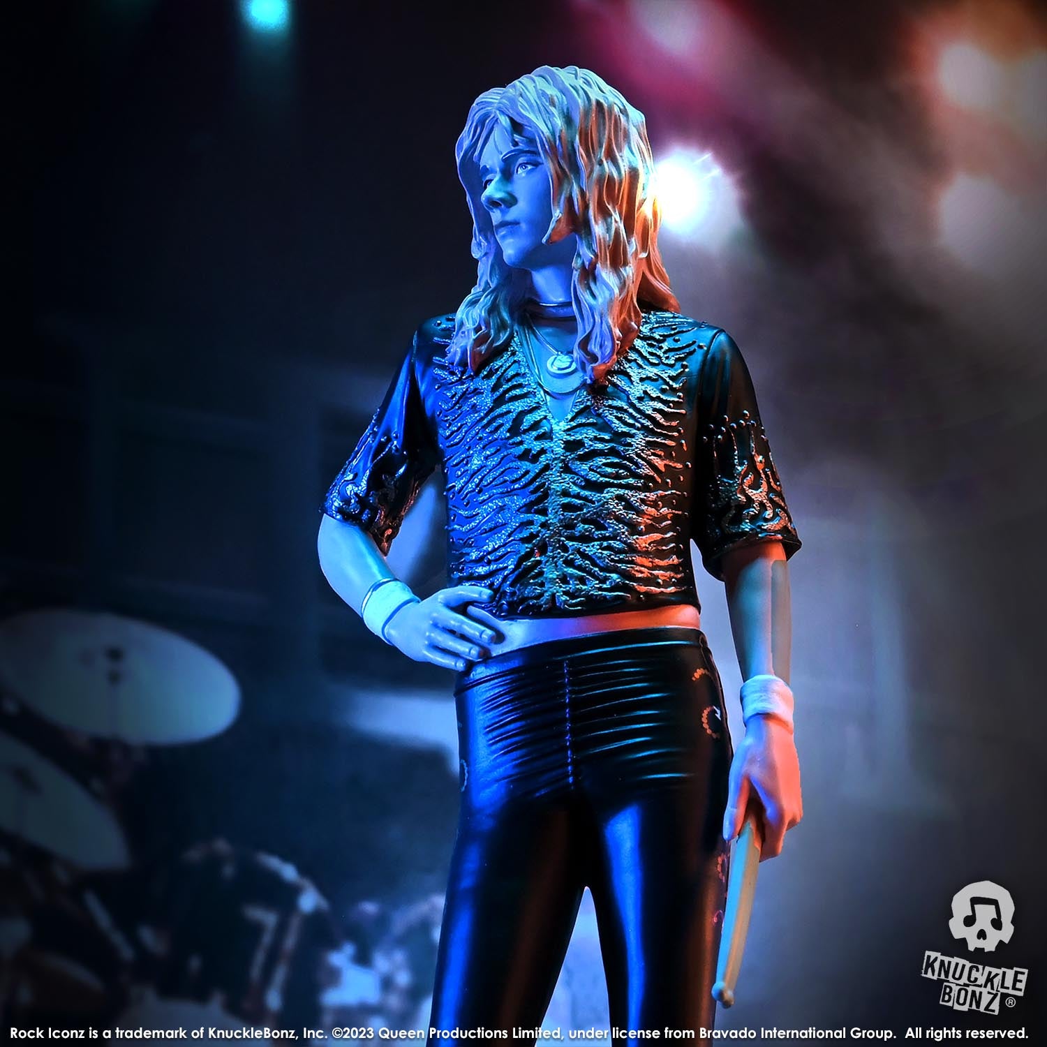 Queen II Roger Taylor KnuckleBonz Statue