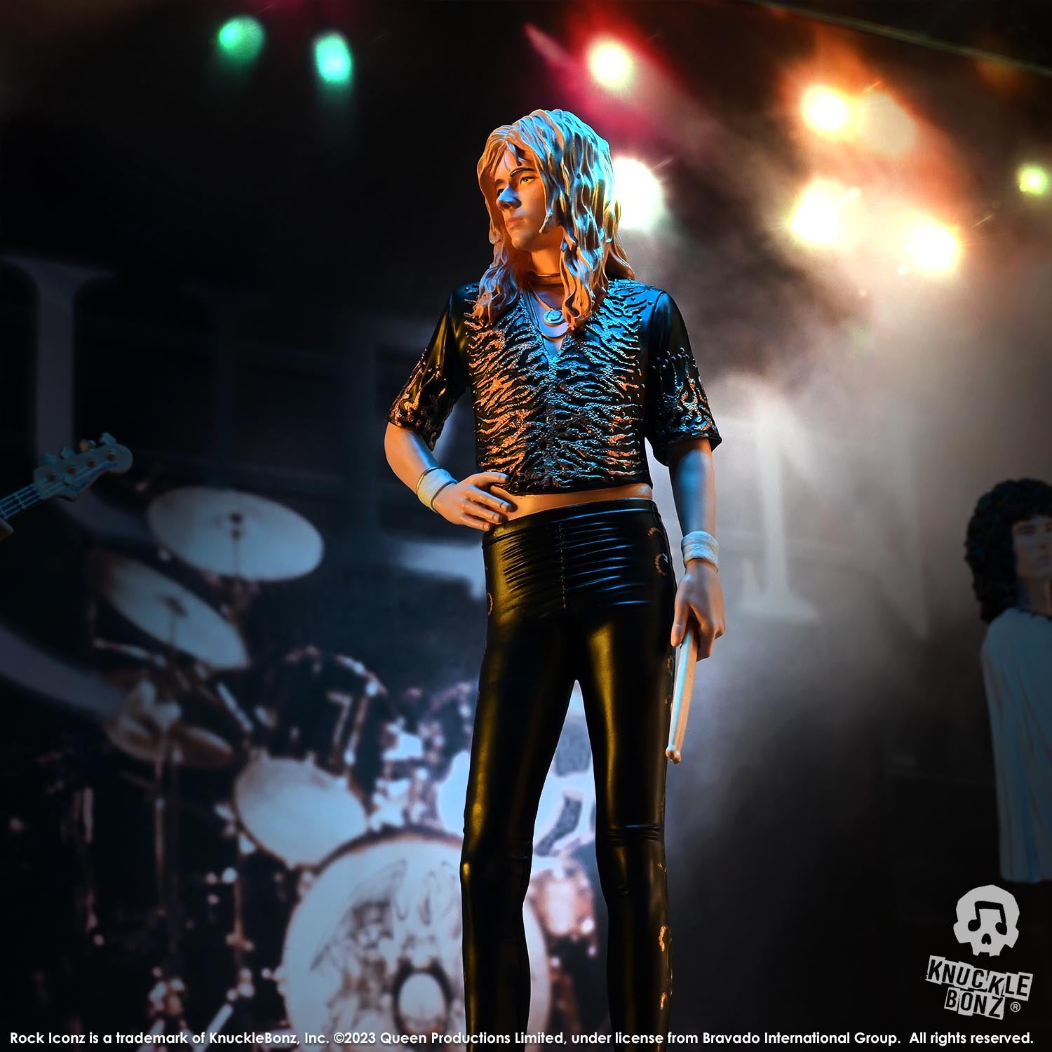 Queen II Roger Taylor KnuckleBonz Statue