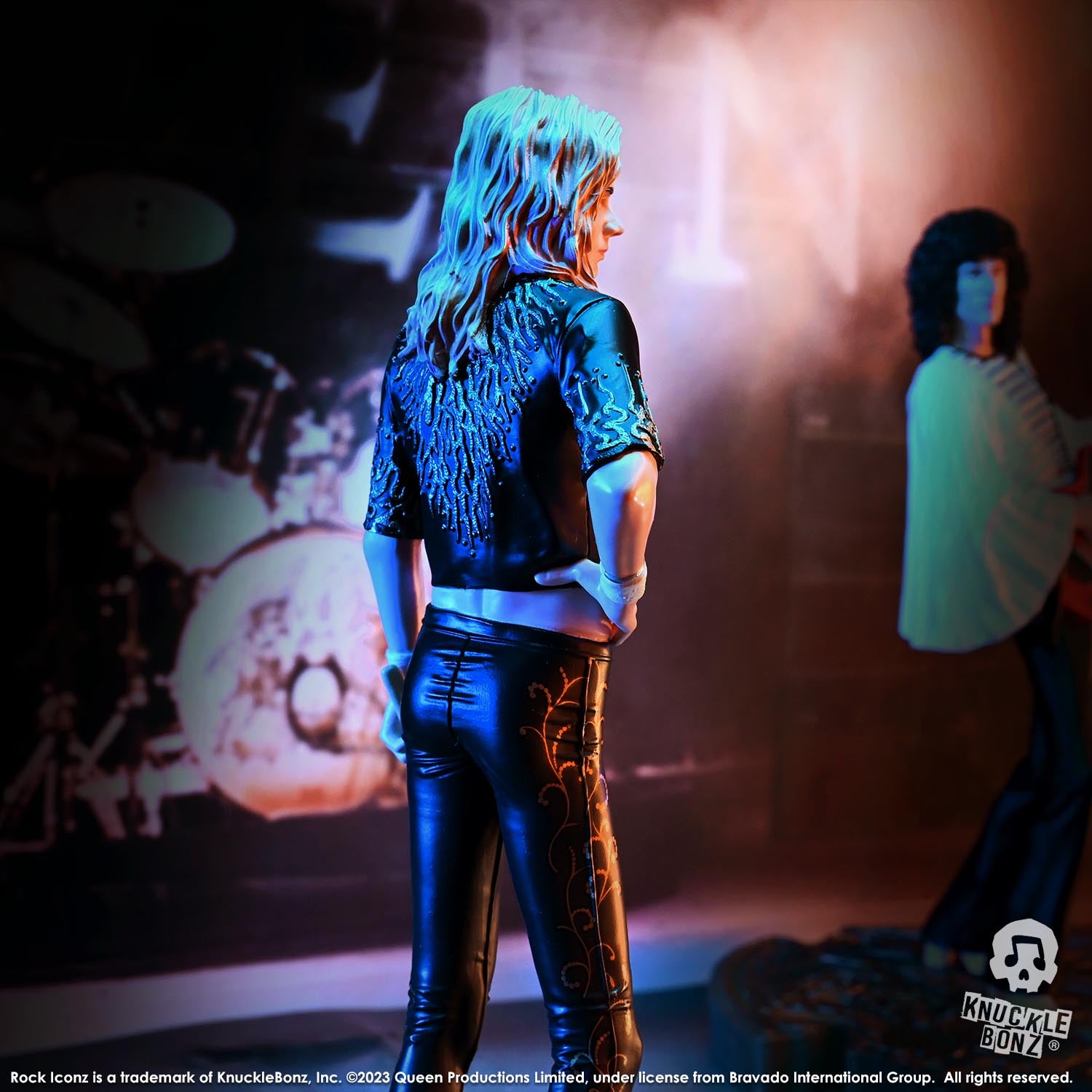 Queen II Roger Taylor KnuckleBonz Statue