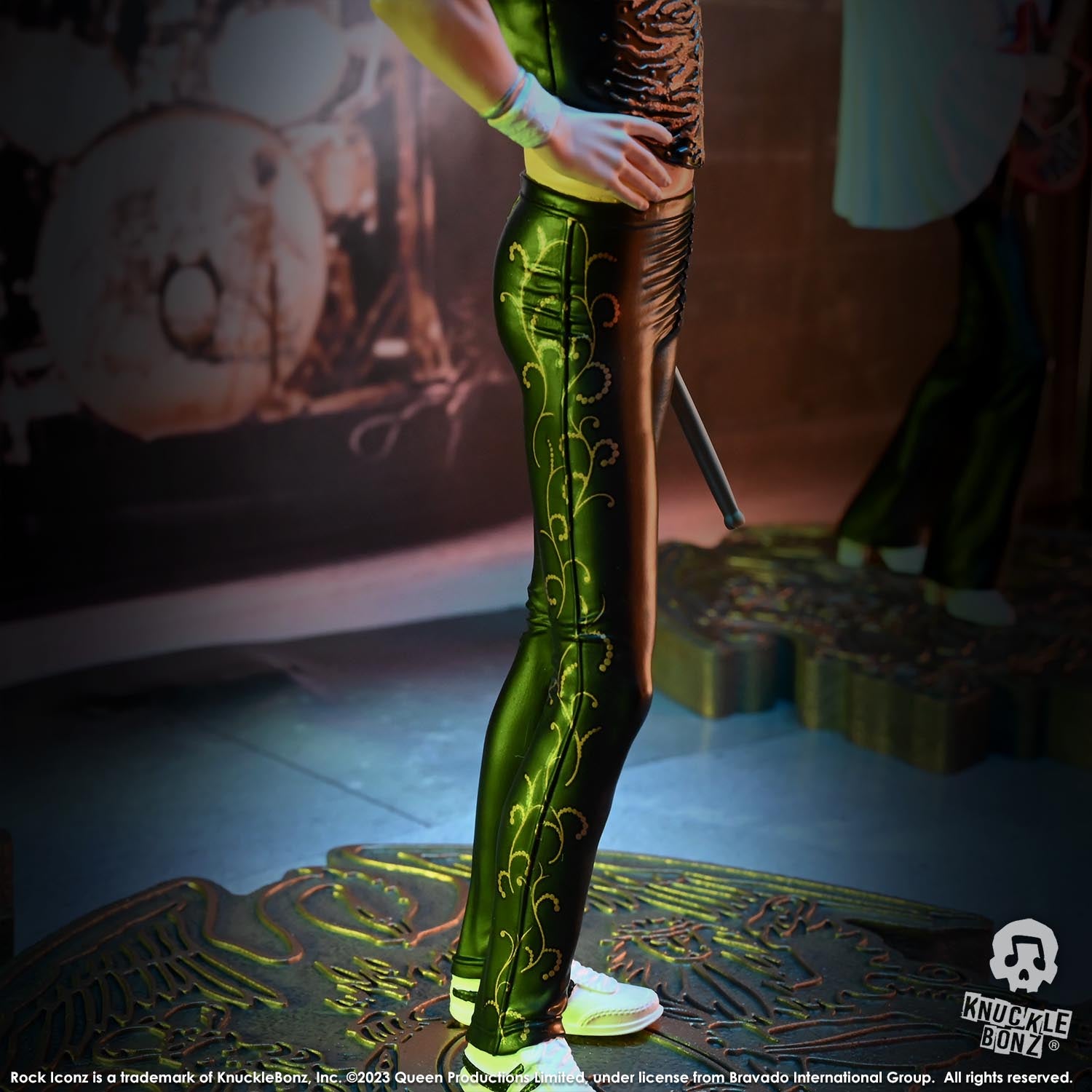 Queen II Roger Taylor KnuckleBonz Statue