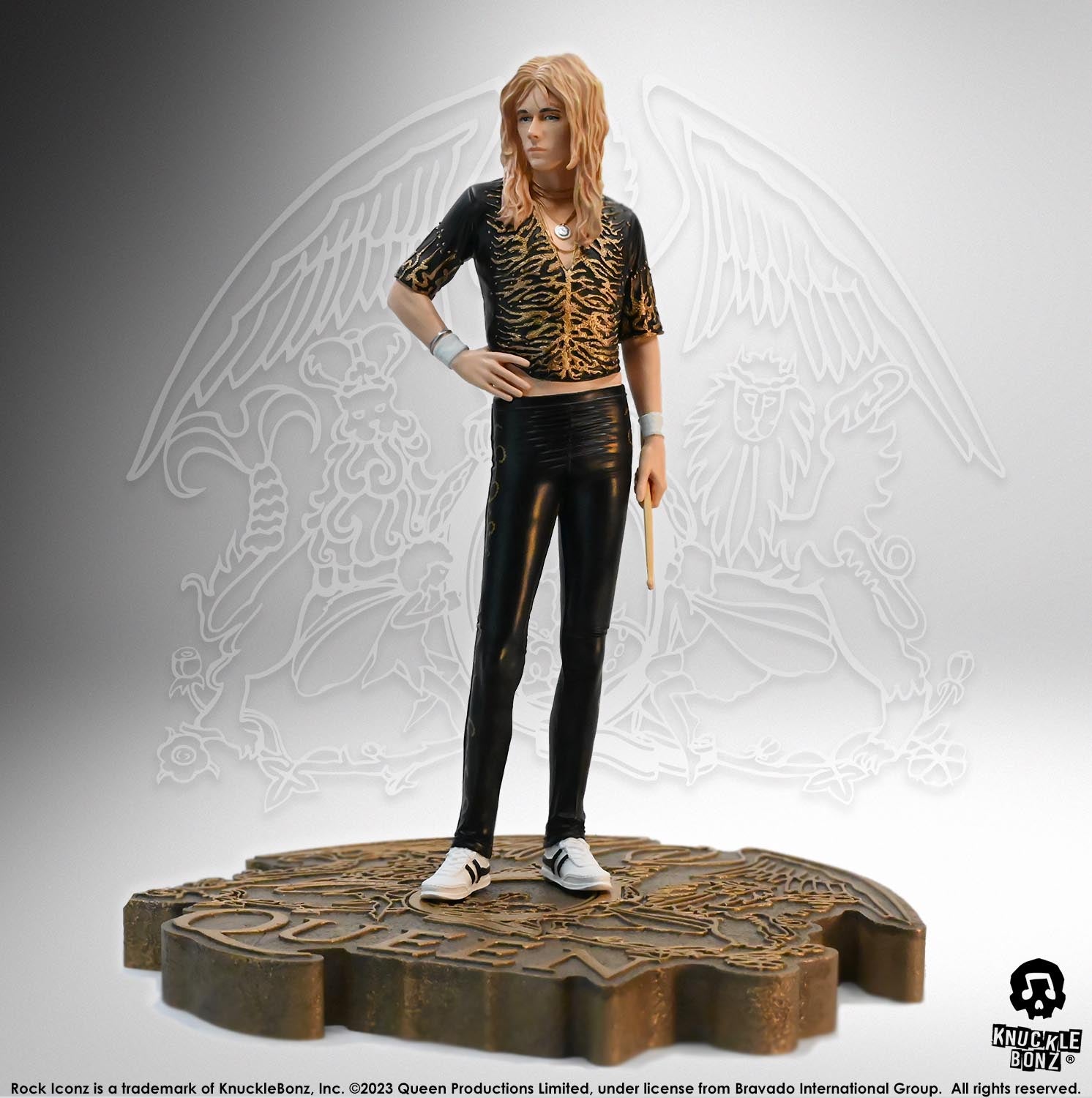 Queen II Roger Taylor KnuckleBonz Statue