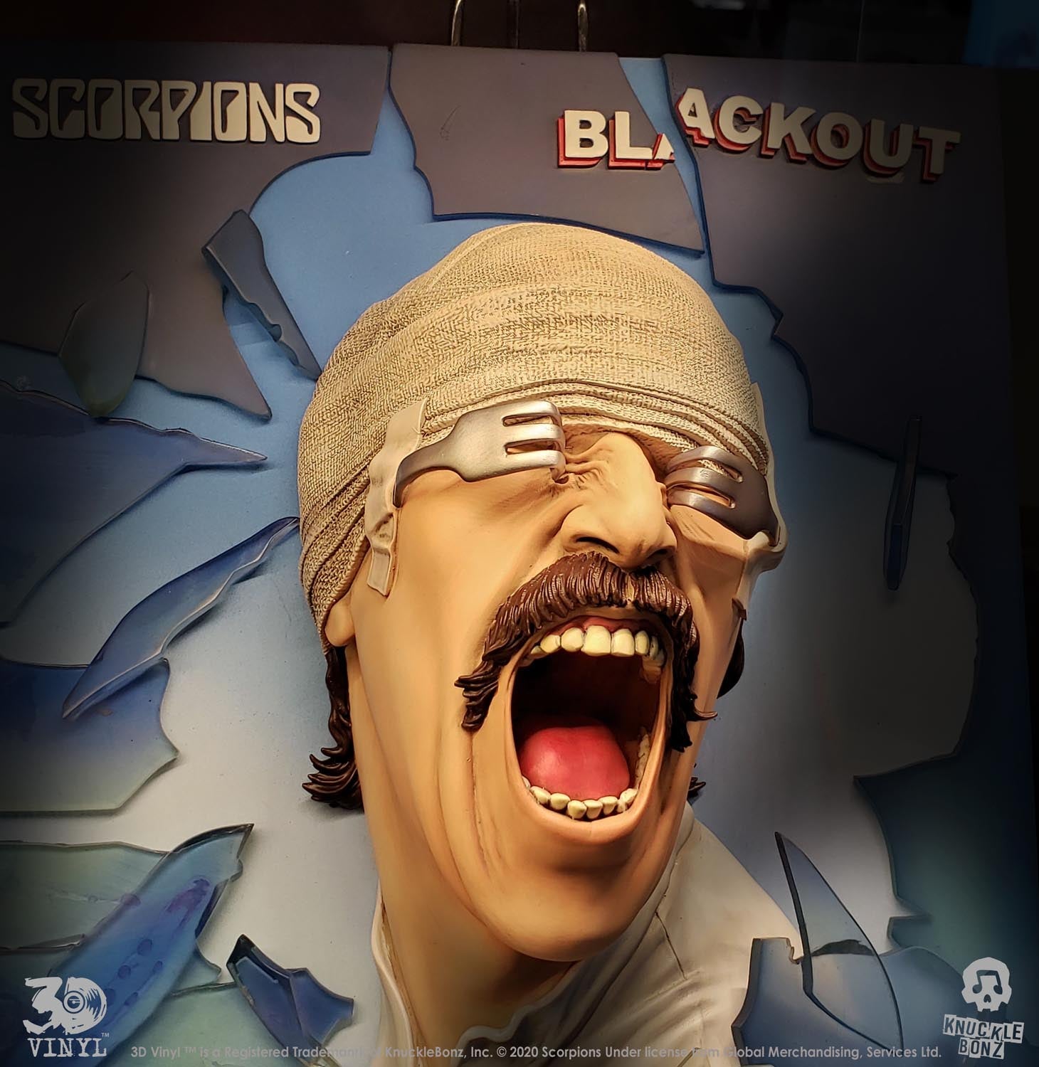 Scorpions Blackout KnuckleBonz Statue
