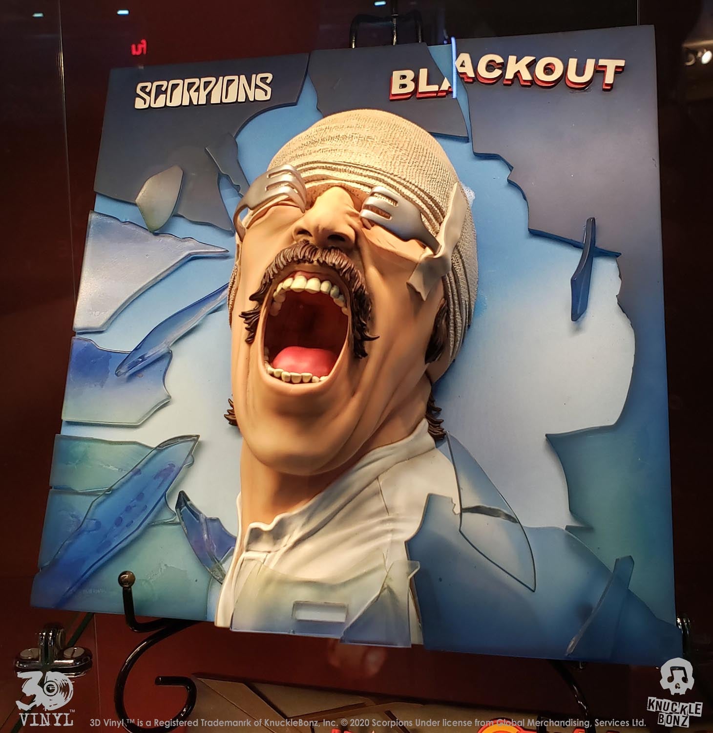 Scorpions Blackout KnuckleBonz Statue