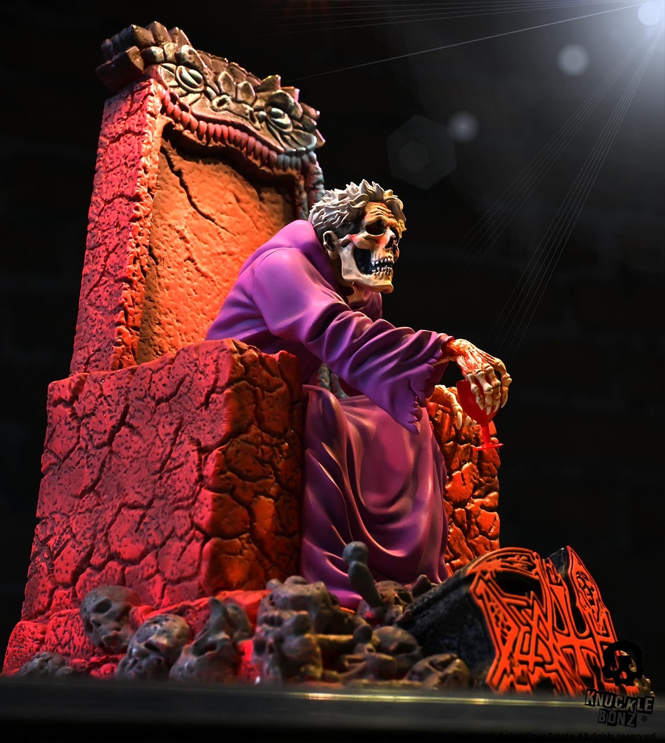 Death Scream Bloody Gore KnuckleBonz Statue