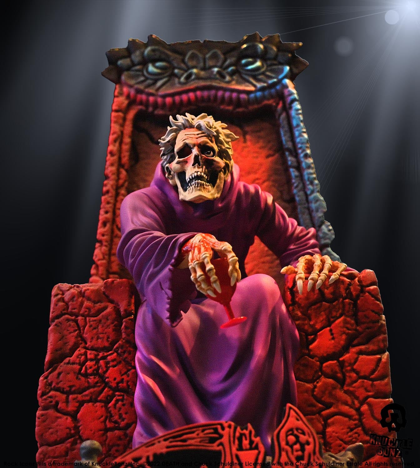 Death Scream Bloody Gore KnuckleBonz Statue