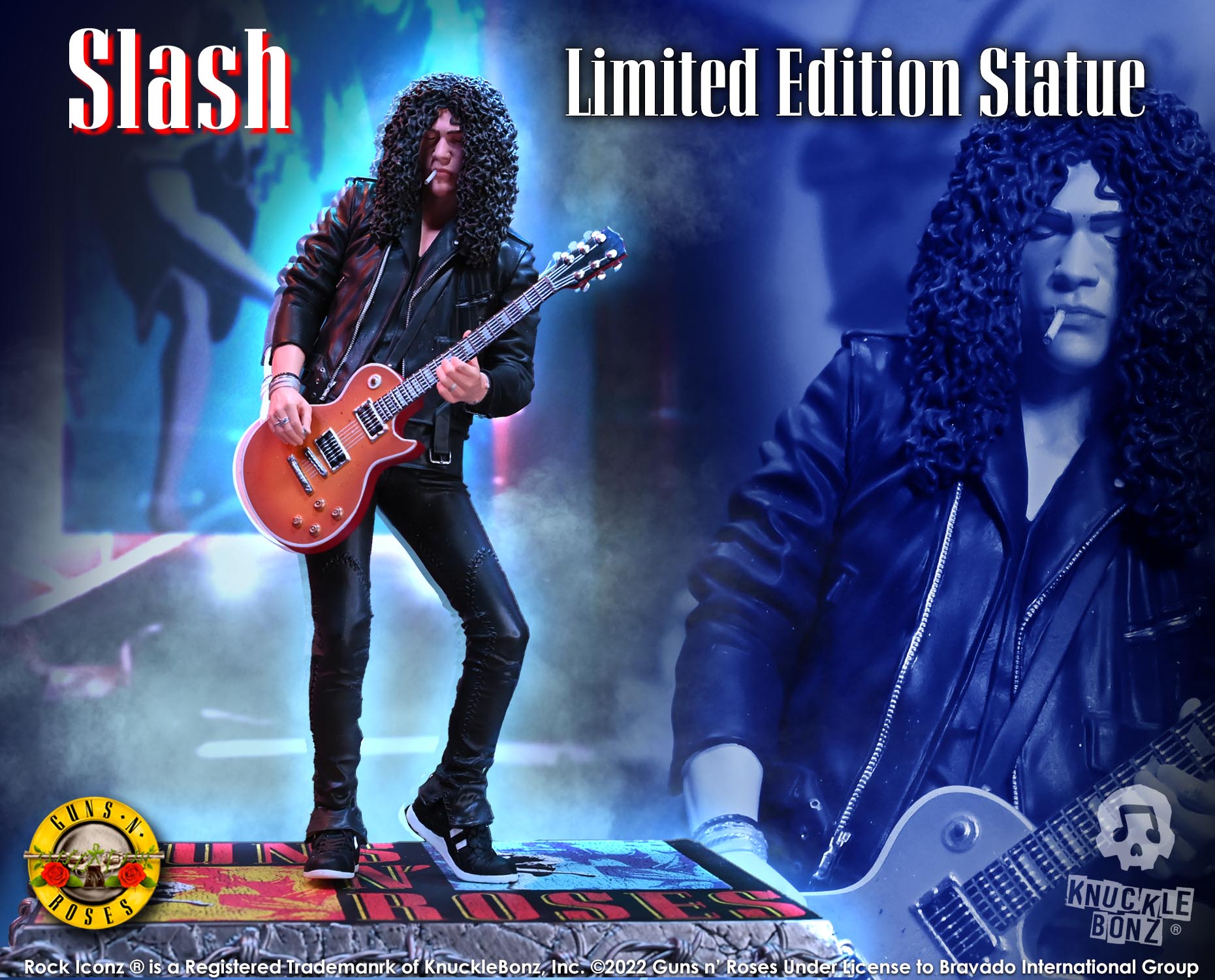 Guns N Roses Slash III KnuckleBonz Statue